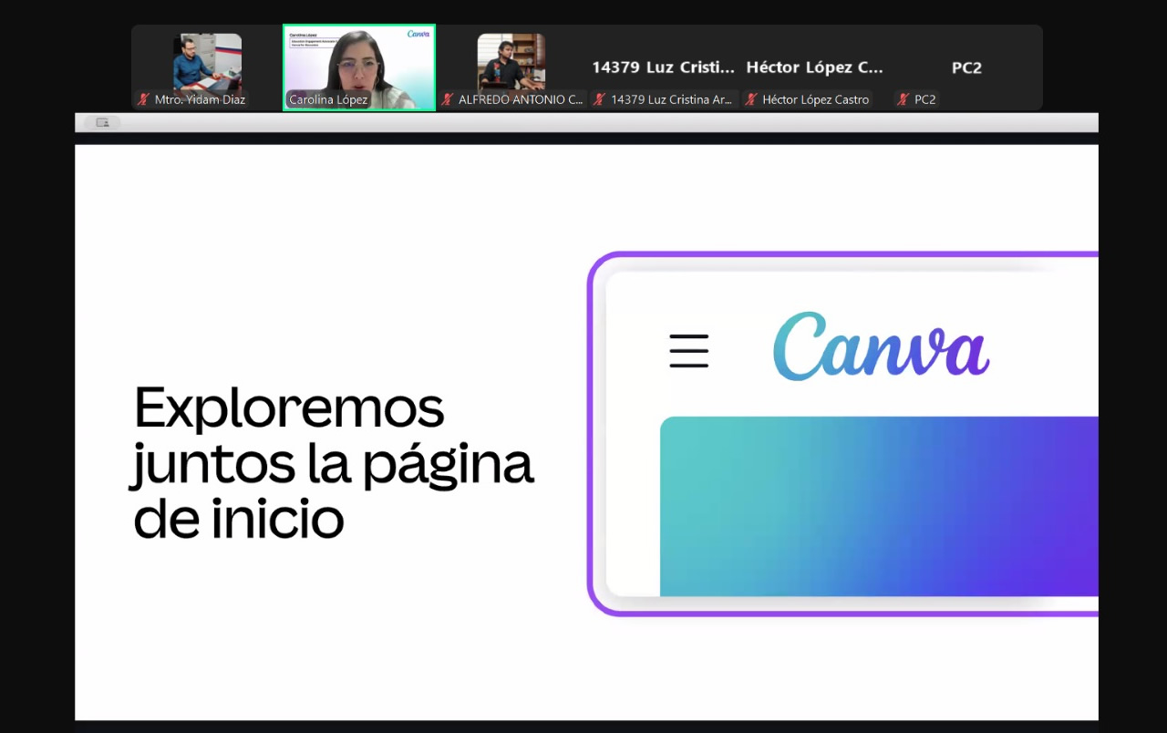 CAPACITACIÓN DOCENTE A NIVEL MEDIO SUPERIOR EN EL USO DE CANVA PARA EDUCACIÓN